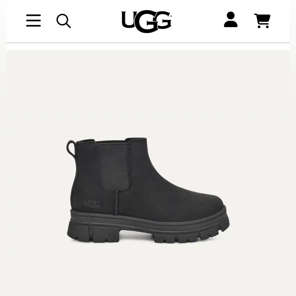 UGG Kids Black Boots